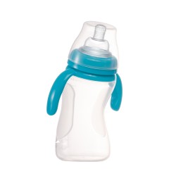 Farlin Transbottle I Silicone Bottle (Blue)