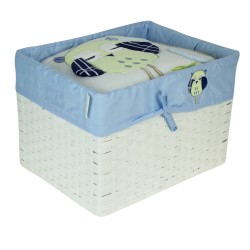 Bubba Blue Baby Owl Boy 6PC Bedding Set