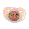 Farlin Chu Chu Pacifier with Chain Set-Orthodontic (Orange)