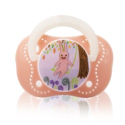 Farlin Chu Chu Cherry Pacifier (Orange-0m+)