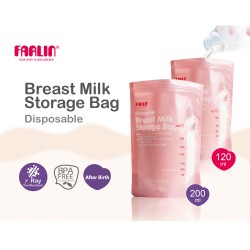 Farlin Disposable Breast Milk Storage Bag (120ml)