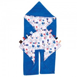 Snoozebaby Trendy Wrapping Wrap Blanket - Happy Days (Organic Cotton)