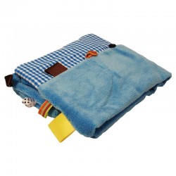 Snoozebaby Easy Changing Changing Pad - Dolphin Blue