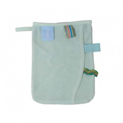 Snoozebaby Washing Glove - Organic Mint
