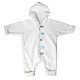 Snoozebaby Bathsuit - Serene White