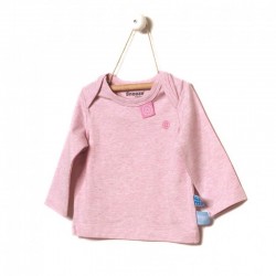 Snoozebaby Long sleeve Shirt in Pink melange - 0 months
