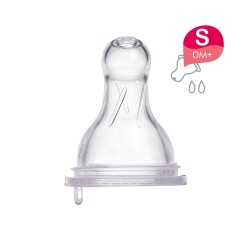 Farlin Silicone Nipple-Anti-Colic (Standard Neck-0m+)