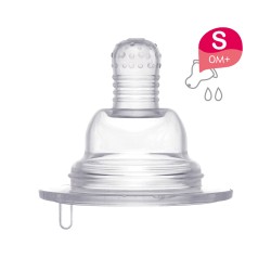 Farlin Silicone Nipple-Stretchy Anti-Colic (Wide Neck-0m+)