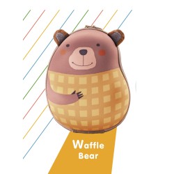 Farlin Sina & Mina Backpack (Waffle Bear)