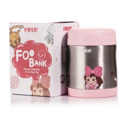 Farlin Stainless Steel Food Jar (Pink)