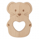 Kippins Luna Beech Wood Teething Toy