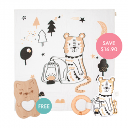 Dash Story-print Wrap Set (Buy 2 Free 1)