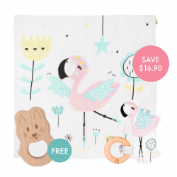 Coco Story-print Wrap Set (Buy 2 Free 1)