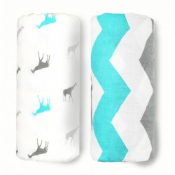 Lunavie Organic Bamboo Swaddle (Star)