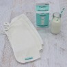 Bubba Blue MILK 3 pack Baby Face Washers (Buy1Get1Free1)