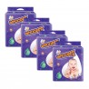 Oji Whoopee Mega Pack Tape Diapers  (Carton of 4 packs)