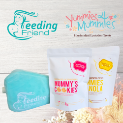Feeding Friend Nursing Pillow & Lactation Treat Bundle