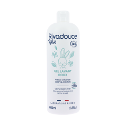 Rivadouce Bébé Bio Gentle Cleansing Gel (Gel Doux Lavant) 1000ml