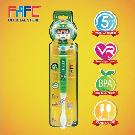 FAFC Robocar Poli - Helly Figurine Kids Toothbrush