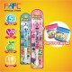 FAFC Loopy Toothbrush Figurine Bundle Set 2 (1 Loopy Figurine Toothbrush + 1 Poby Figurine Toothbrush + 2 Cup)