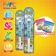 FAFC Poby Toothbrush Figurine Bundle Set 1 (1 Poby Figurine Toothbrush + 1 Poby Figurine Toothbrush + 2 Cup)