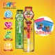 FAFC Robocar Roy Toothbrush Bundle Set 4 (1 Roy Figurine Toothbrush + 1 Helly Hook Toothbrush + 1 Cup)