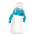 Farlin Transbottle I Silicone Bottle-Silky (Blue)