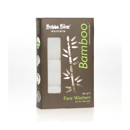 Bubba Blue Bamboo Face Washer