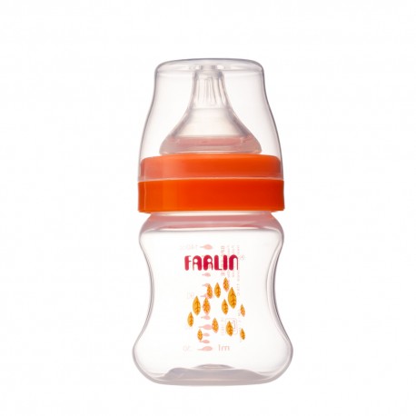 Farlin Feeding Bottle-Silky PP (140ml-Orange)