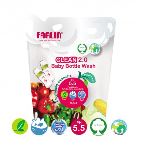 Farlin Liquid Cleanser (Refill Pack-700ml))