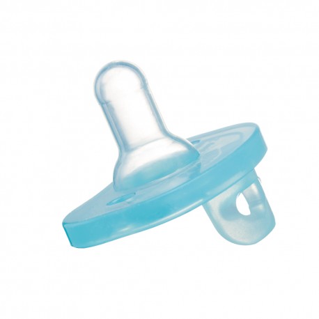Farlin Pacifier-Silicone-One-Piece (Blue-6m+)