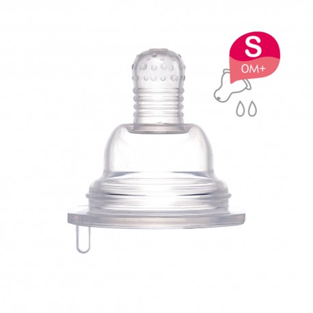 Farlin Silicone Nipple-Stretchy Anti-Colic (Standard Neck-0m+)
