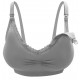 Lunavie Seamless Nursing Bra (Free Bra Extender) - Grey