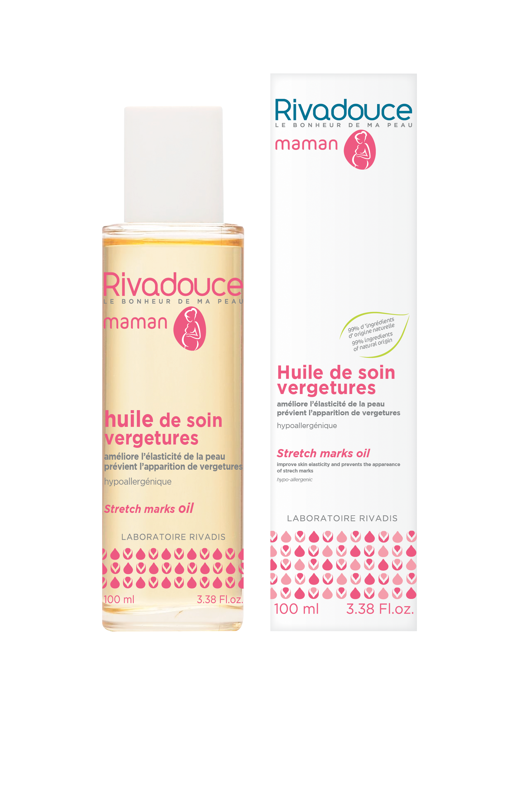 Rivadouce Maman Maternity Stretch Mark Oil 100ml Bathing