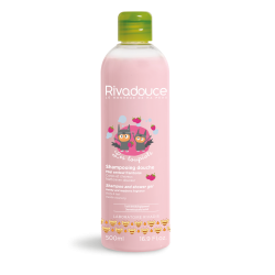 Rivadouce Loupiots Shampooing Douche Miel et Framboise (2-in-1 Shampoo and Shower Gel Honey & Raspberry) 500ml