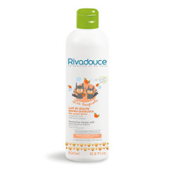 Rivadouce Loupiots Lait de Douche Dermo-Protecteur Miel et Abricot (Shower Milk for Dry Skin Honey & Apricot) 500ml