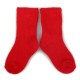 PLUSH Stay on socks (0-2yrs) - Red