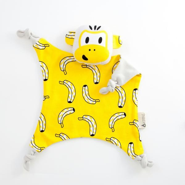 Kippins Cuddle Blankie Splits Golden Yellow Blankets Pillows