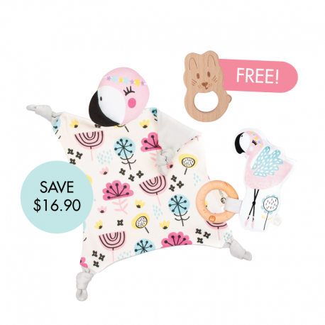 Coco Cuddle Blankie Set (Buy 2 Free 1)