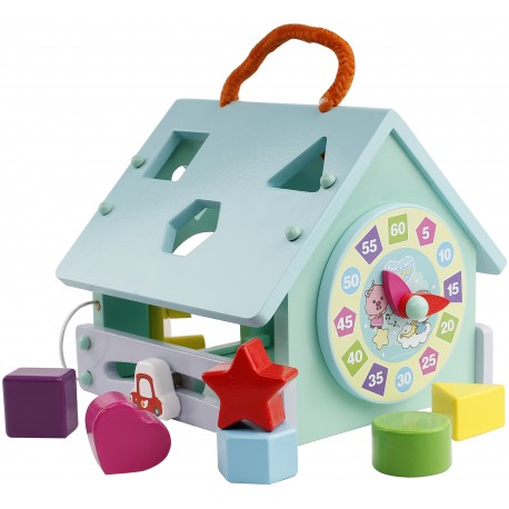 Pororo Wooden Toys House Clock