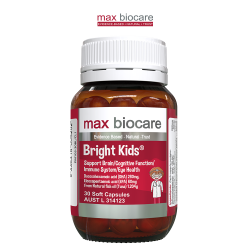 Max Biocare Bright Kids Yummy Chewable Soft Capsule Tuna Fish Oil 1000mg