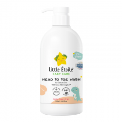 Little Étoile Care Head To Toe Wash For Delicate Skin (2+ Years) 500ml