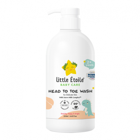 Little Étoile Care Head To Toe Wash For Delicate Skin (2+ Years) 500ml