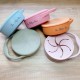 Our Button Nose Collapsible Silicone Snack Cup