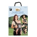  Luvable Friends Comfort 3 in 1 Baby Carrier with Print (Black) 30886