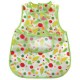Luvable Friends 100% Peva Easy Clean Feeding Baby Apron Water Resistant Bib Green (01015)