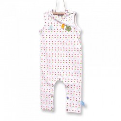 Snoozebaby Sleeveless Suit in Triangles