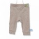 Snoozebaby Long Pants in Taupe Melange - 0 months