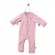 Snoozebaby Long sleeve Suit in Pink melange - 0 months