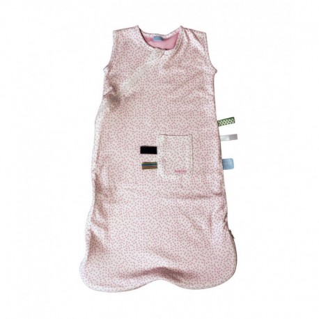 Snoozebaby Sleepsuit 3-9 months - Pink Dot